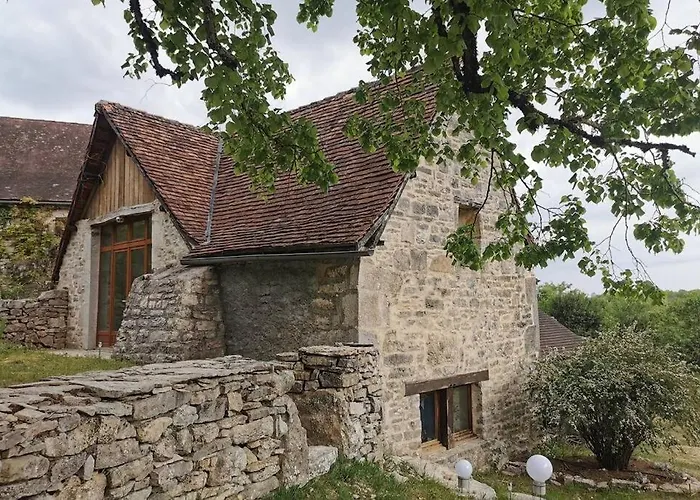 The Barn, Maison, Piscine Privative, Calme, Wifi Ferienhaus Carayac