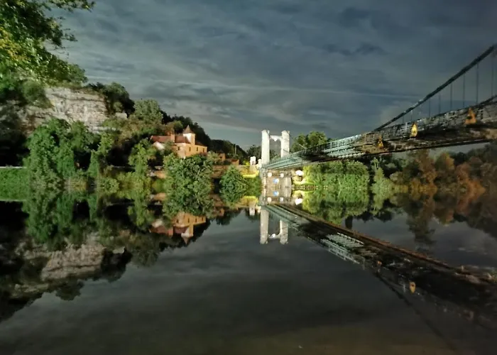 Ferienhaus The Barn, Maison, Piscine Privative, Calme, Wifi Carayac