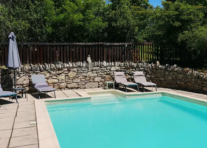 Ferienhaus The Barn, Maison, Piscine Privative, Calme, Wifi *