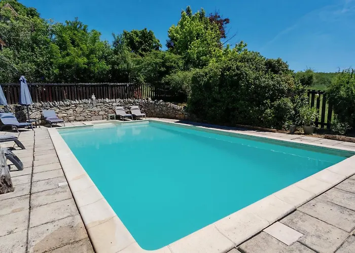 Ferienhaus The Barn, Maison, Piscine Privative, Calme, Wifi Carayac